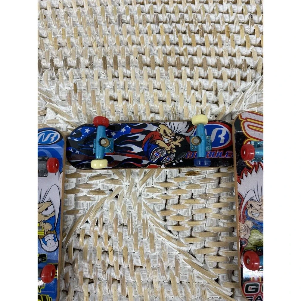 No Rules Y2K Vintage Lot Of 3‎ Cartoon Image Fingerboards